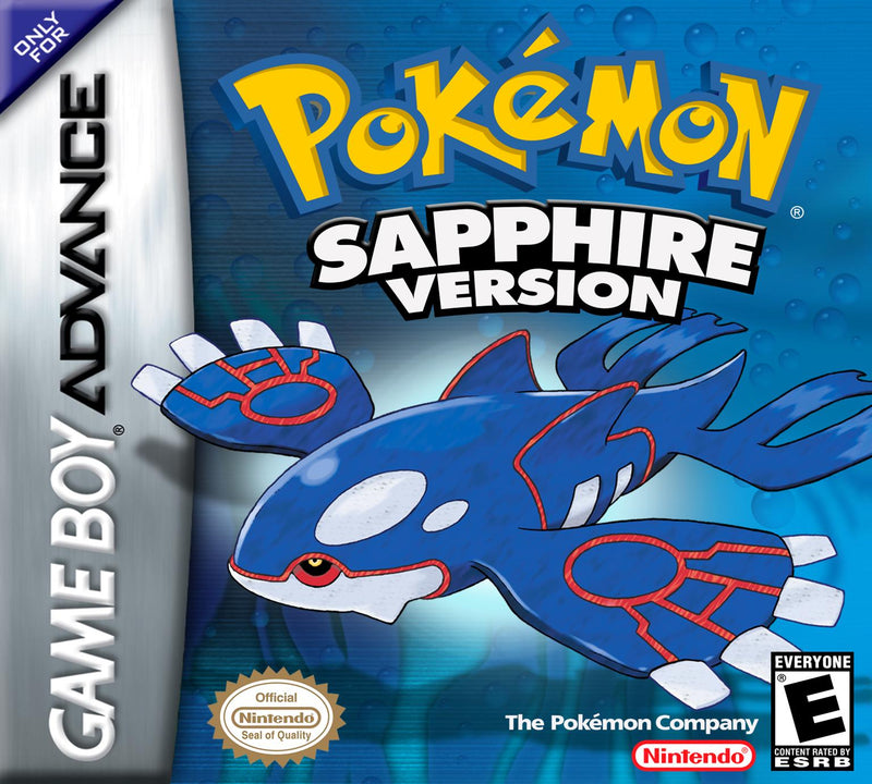 Pokemon Sapphire for Game Boy Advance