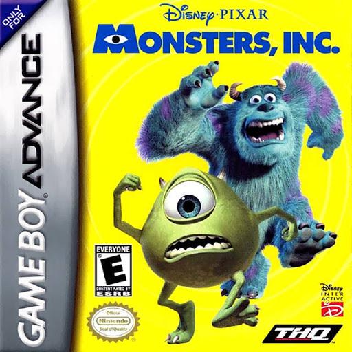 Monsters Inc for Game Boy Advance