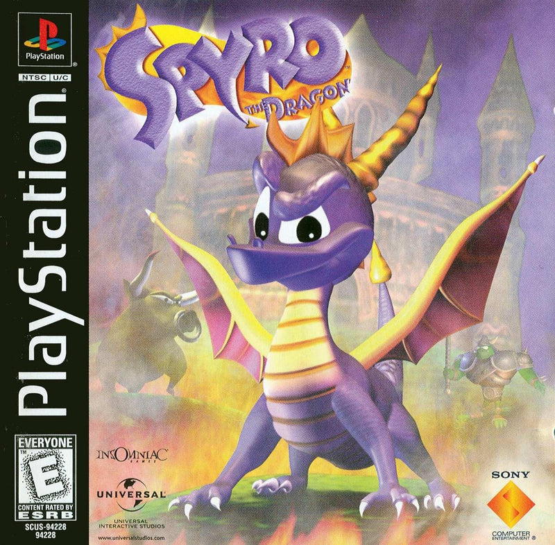 Spyro the Dragon for Playstation