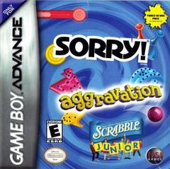 Aggravation / Sorry / Scrabble Jr for Game Boy Advance