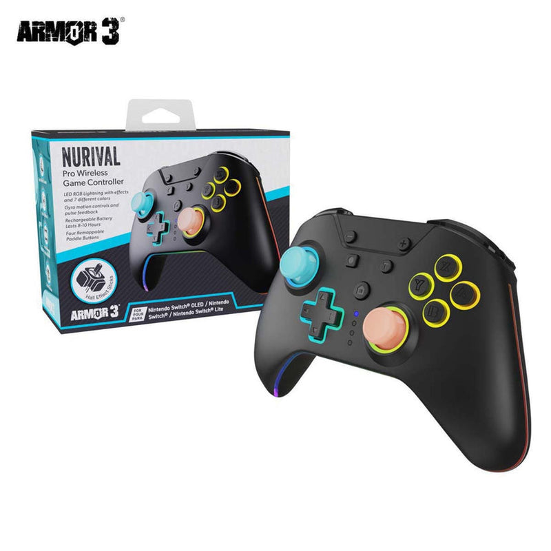 "NuRival" Pro Wireless Game Controller - Armor 3