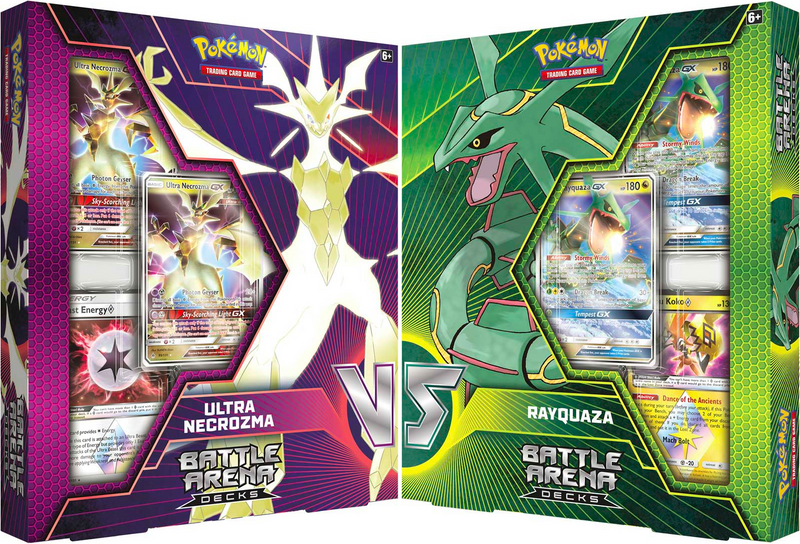 Sun & Moon - Battle Arena Decks (Ultra Necrozma GX vs. Rayquaza GX)
