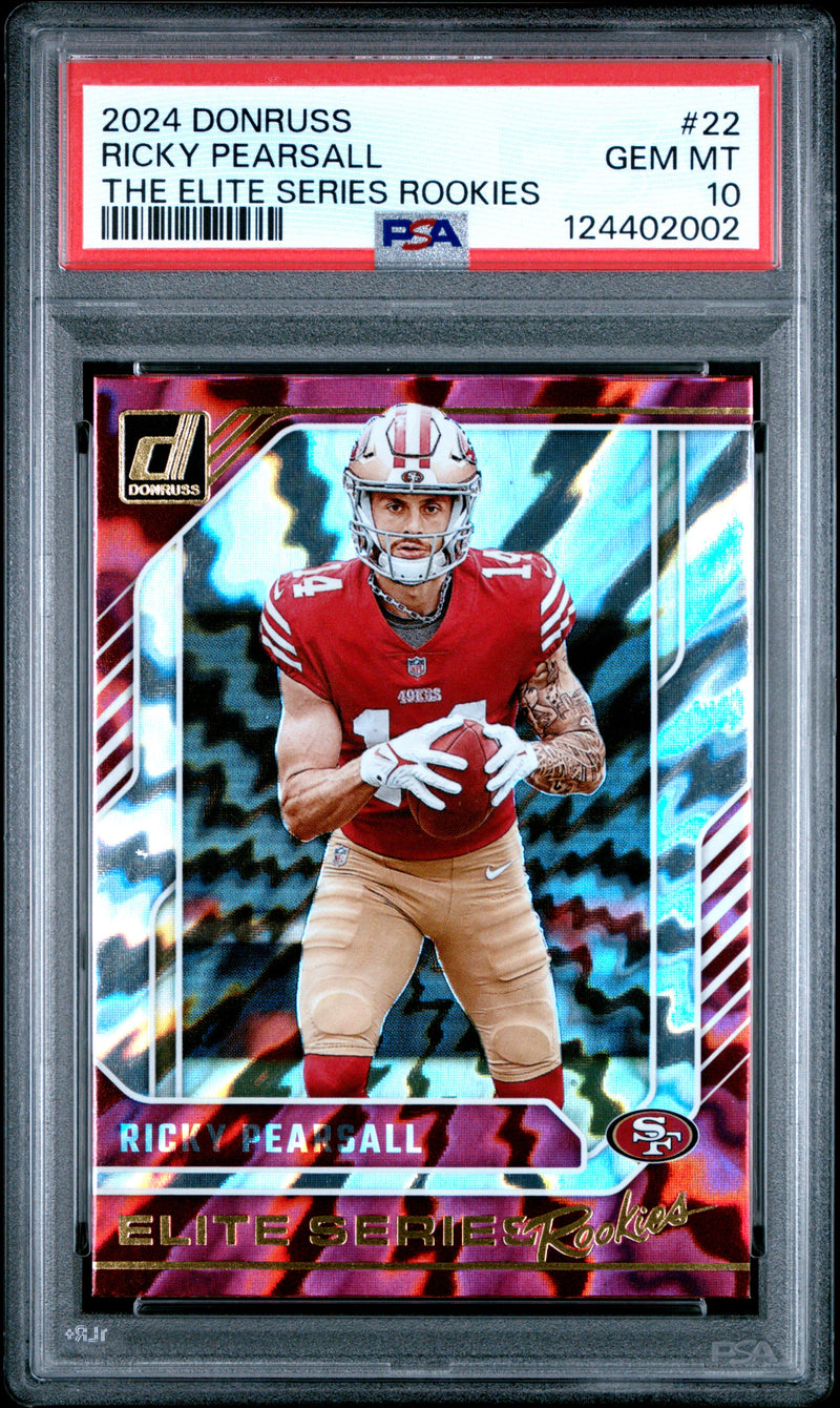 Ricky Pearsall #22 2024 Panini Donruss The Elite Series Rookies PSA 10