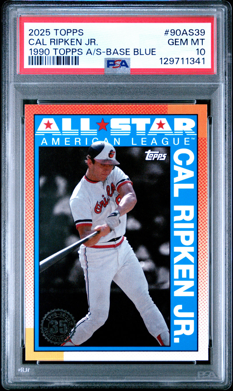 Cal Ripken Jr. #90AS39 2025 Topps 1990 Topps All-Star PSA 10