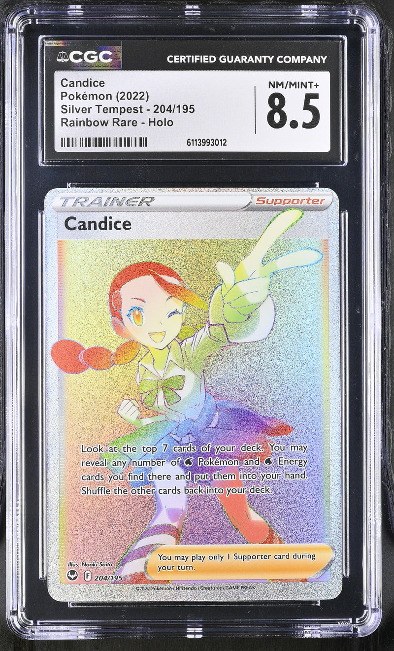 Candice #204/195 2022 Silver Tempest CGC 8.5