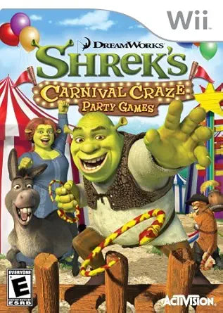 Shrek's Carnival Craze Party Games for Nintendo Wii