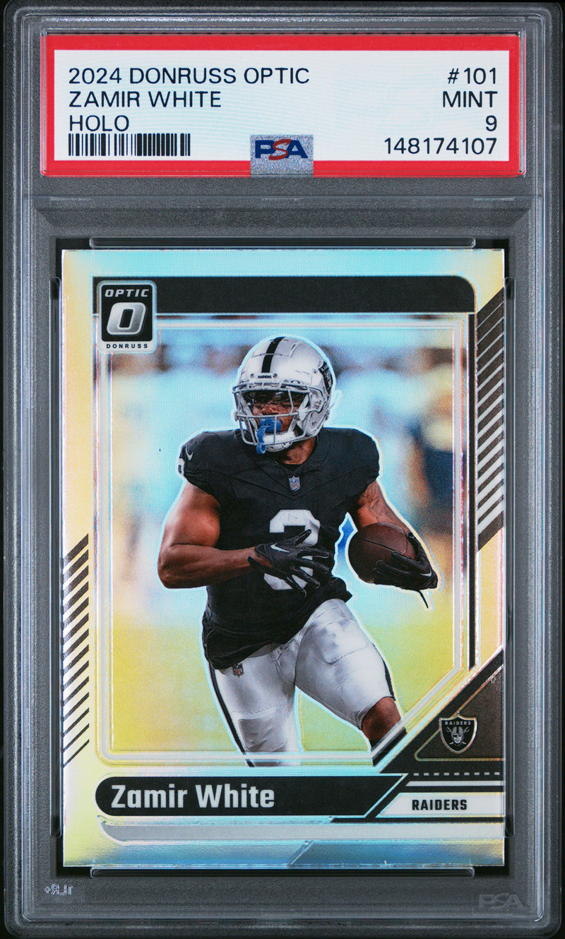 Zamir White #101 2024 Panini Donruss Optic PSA 9 Holo