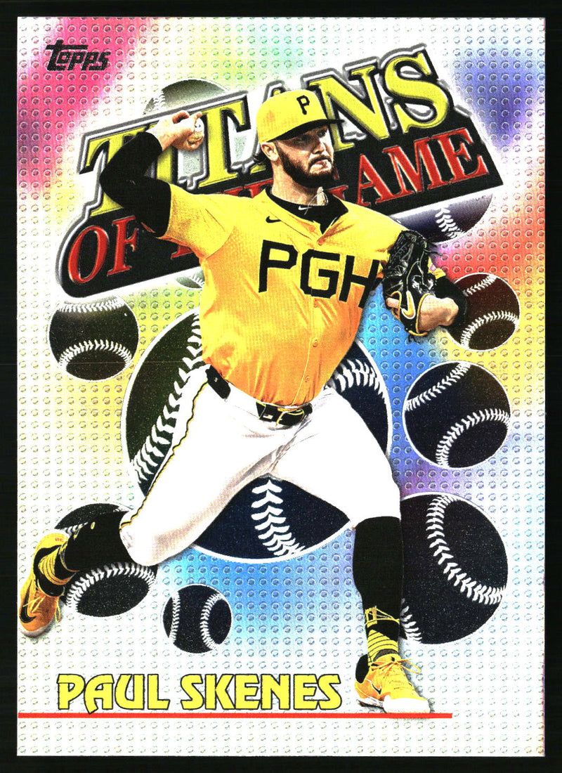 Paul Skenes #TOG-14 2026 Topps Titans of the Game