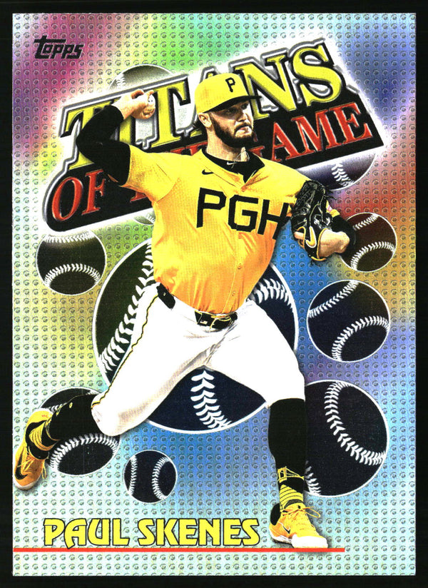 Paul Skenes #TOG-14 2026 Topps Titans of the Game