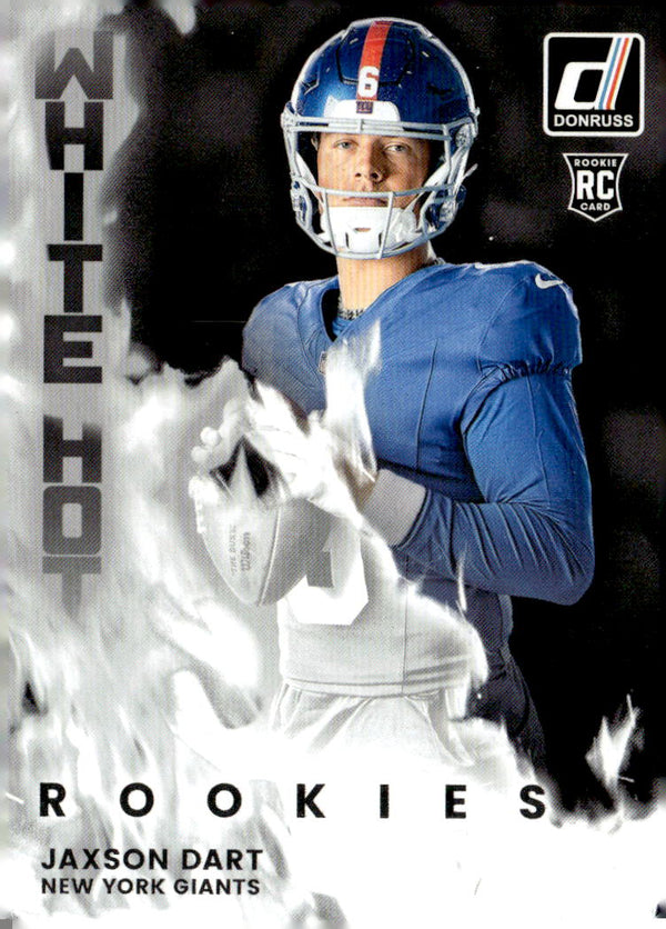 Jaxson Dart #WHR-JXD 2025 Donruss White Hot Rookies