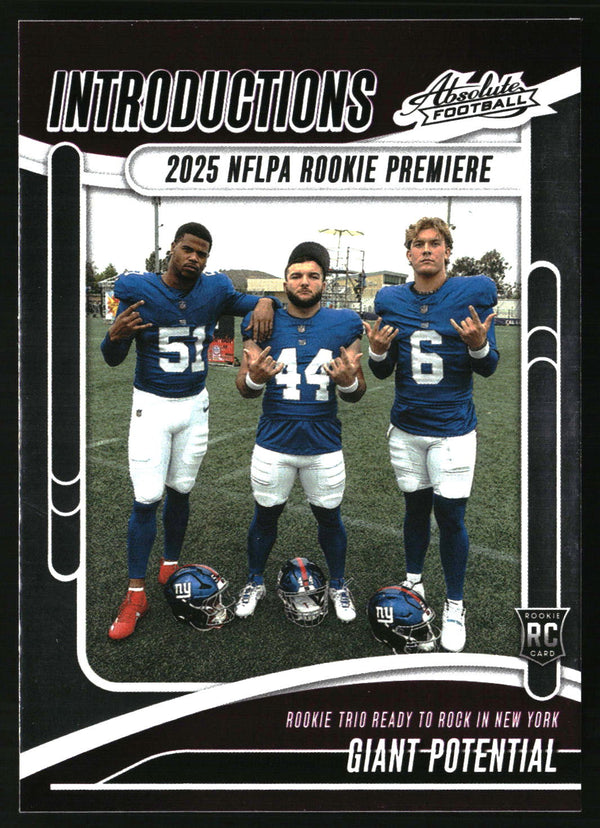 Giant Potential #I-CSO 2025 Panini Absolute Introductions
