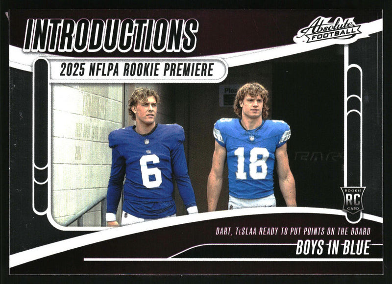 Boys In Blue #I-JDT 2025 Panini Absolute Introductions