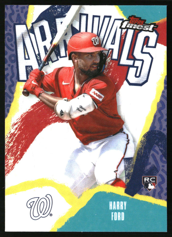 Harry Ford #A-14 2026 Finest Arrivals Refractor