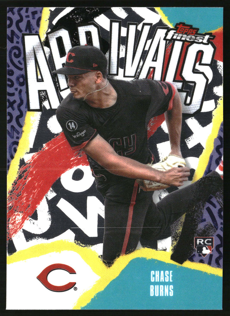 Chase Burns #A-5 2026 Finest Arrivals