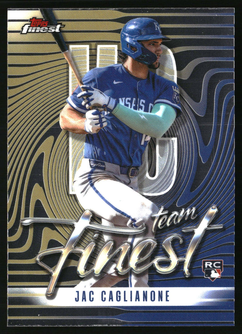 Jac Caglianone #TF-21 2026 Finest Topps Team Finest