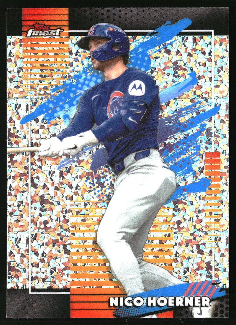 Nico Hoerner #106 2026 Finest Mini-Diamond Refractors
