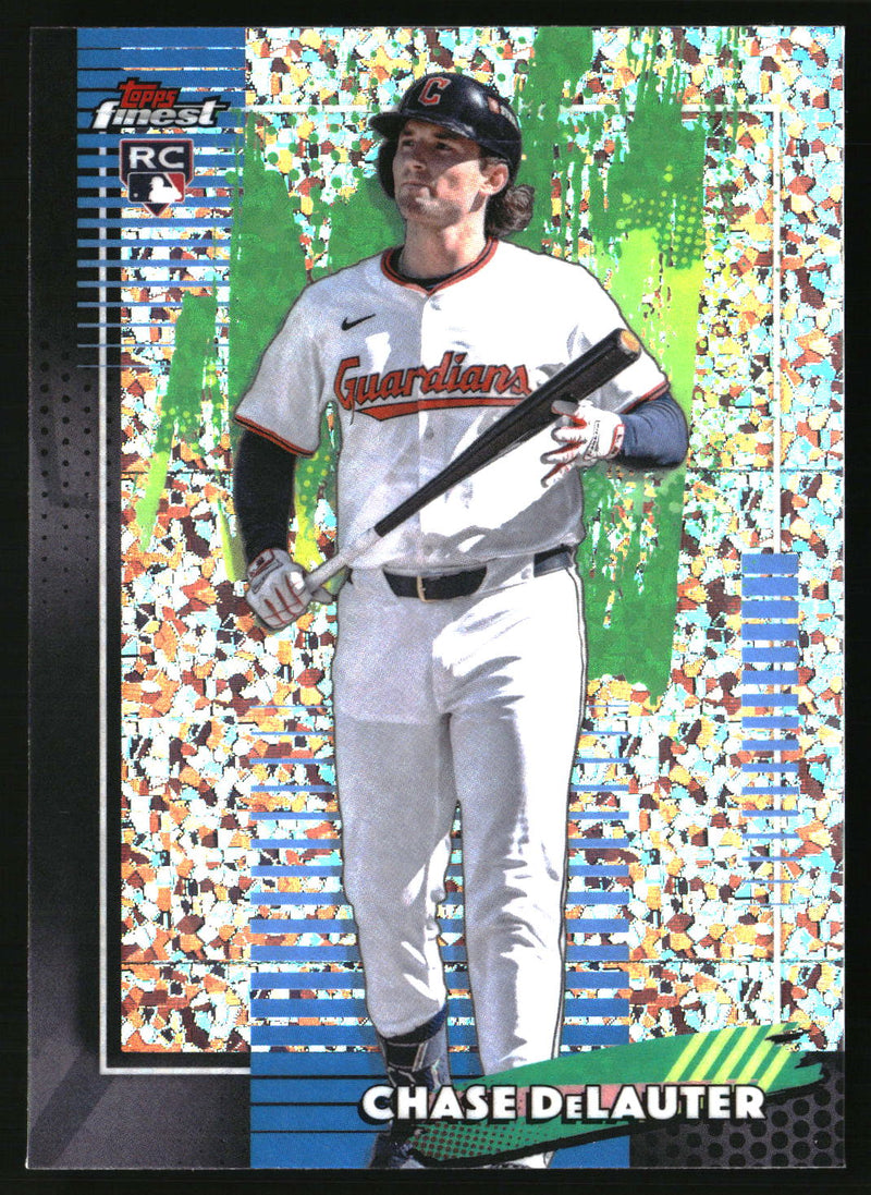 Chase DeLauter #35 2026 Finest Mini-Diamond Refractors