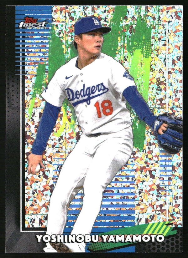Yoshinobu Yamamoto #26 2026 Finest Mini-Diamond Refractors