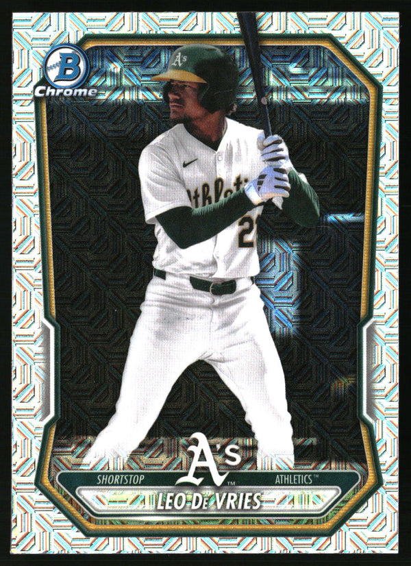 Leo De Vries #BCP-63 2026 Bowman Chrome Prospects Mojo Refractor