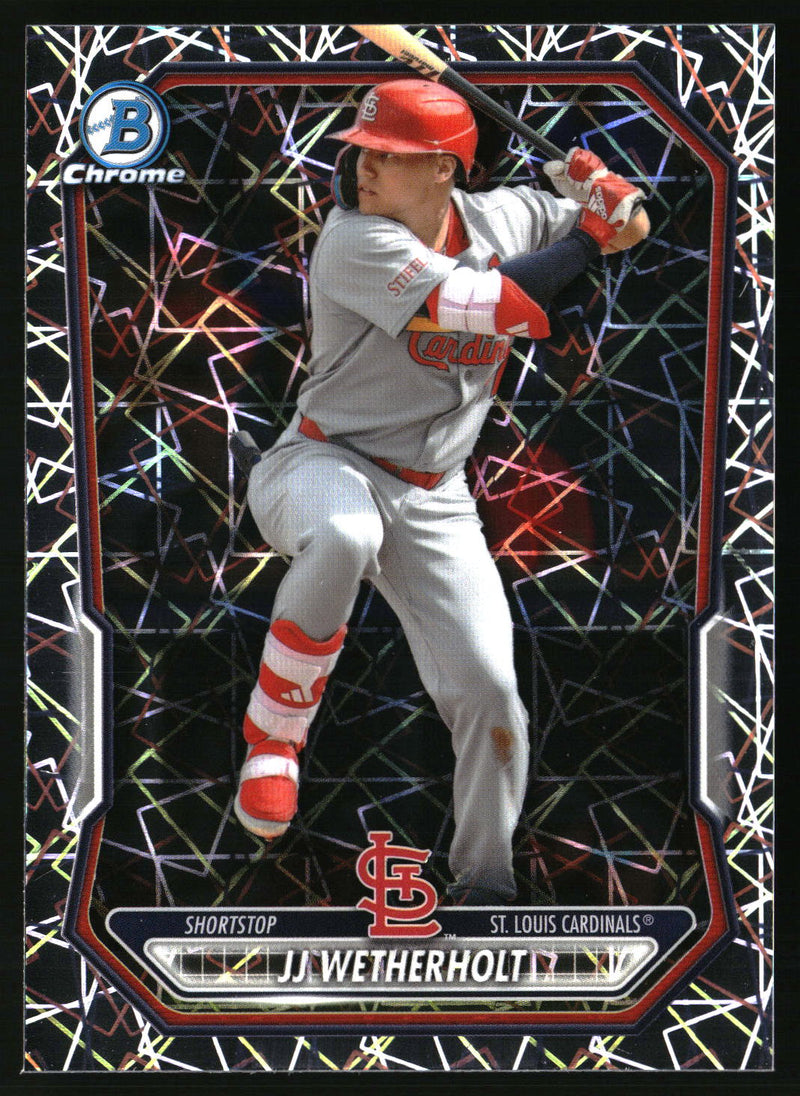 JJ Wetherholt #BCP-115 2026 Bowman Chrome Prospects Lazer Refractor