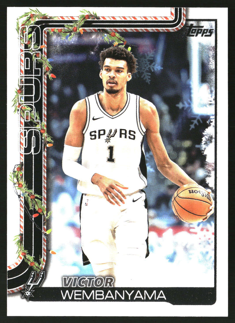 Victor Wembanyama #H156 2025-26 Topps Holiday