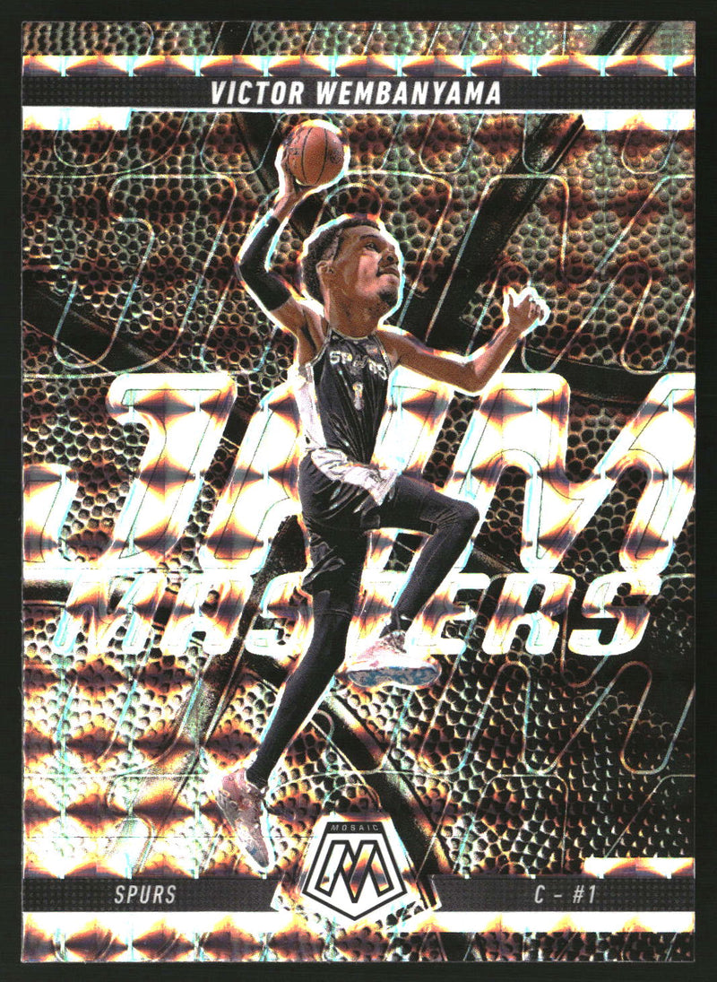 Victor Wembanyama #4 2024-25 Panini Mosaic Jam Masters Mosaic