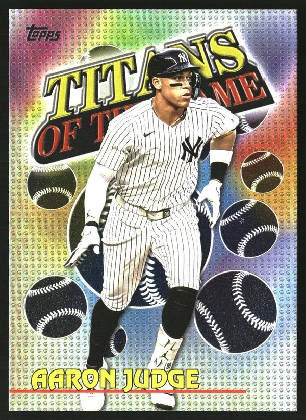 Aaron Judge #TOG-3 2026 Topps Titans of the Game