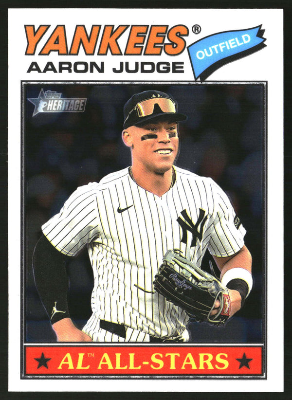 Aaron Judge #10 2026 Topps Heritage Chrome