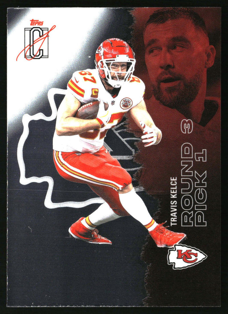 Travis Kelce #80 2025 Topps Signature Class Chrome