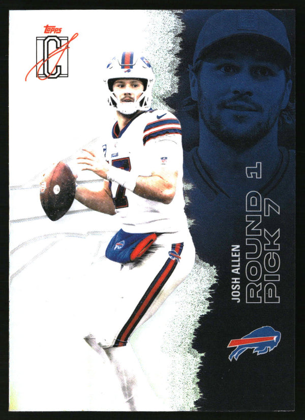 Josh Allen #7 2025 Topps Signature Class Chrome Refractor