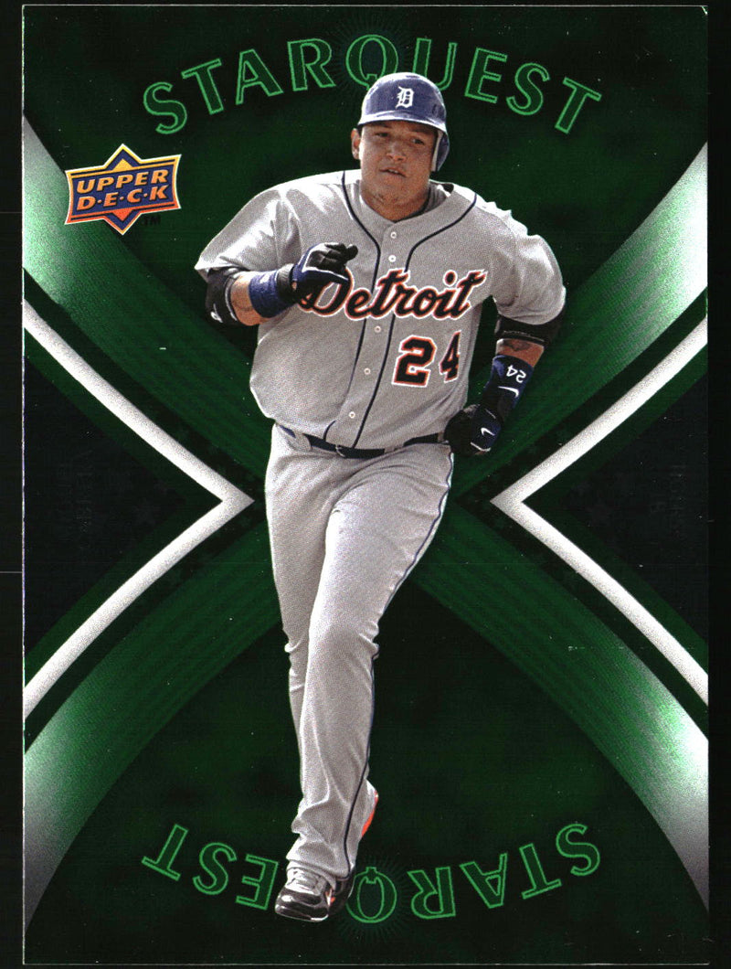 Miguel Cabrera #SQ-53 2008 Upper Deck First Edition StarQuest Green Common