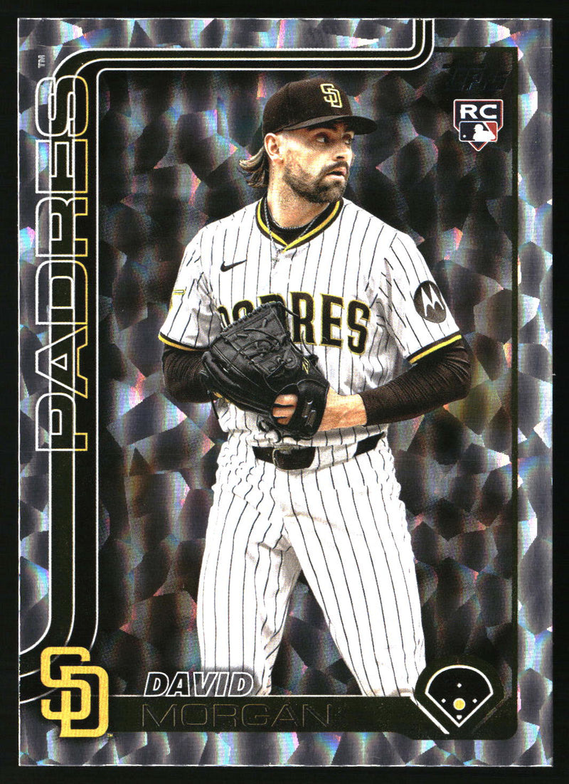 David Morgan #US348 2025 Topps Update Silver Foilboard
