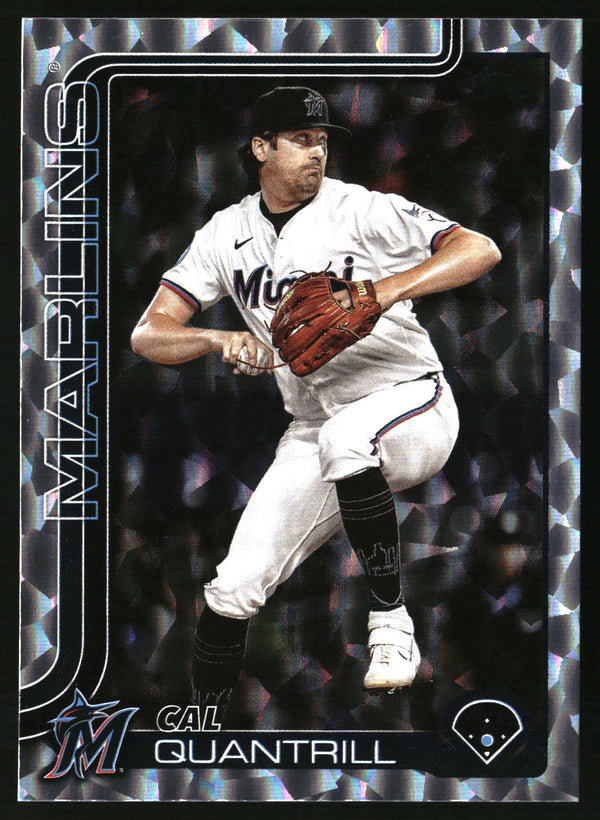 Cal Quantrill #US191 2025 Topps Update Silver Foilboard