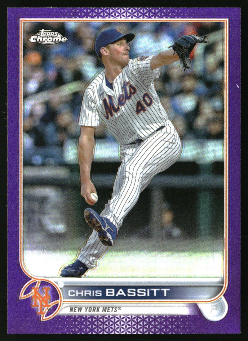 Chris Bassitt #USC179 2022 Topps Chrome Update Purple Refractor