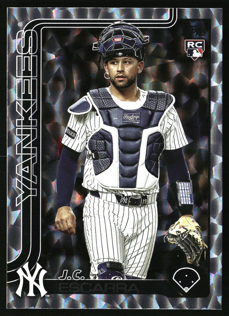 J.C. Escarra #US96 2025 Topps Update Silver Foilboard