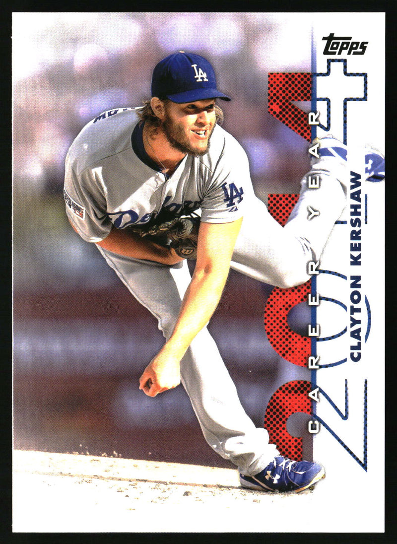 Clayton Kershaw #CY-1 2022 Topps UK Edition Career Year