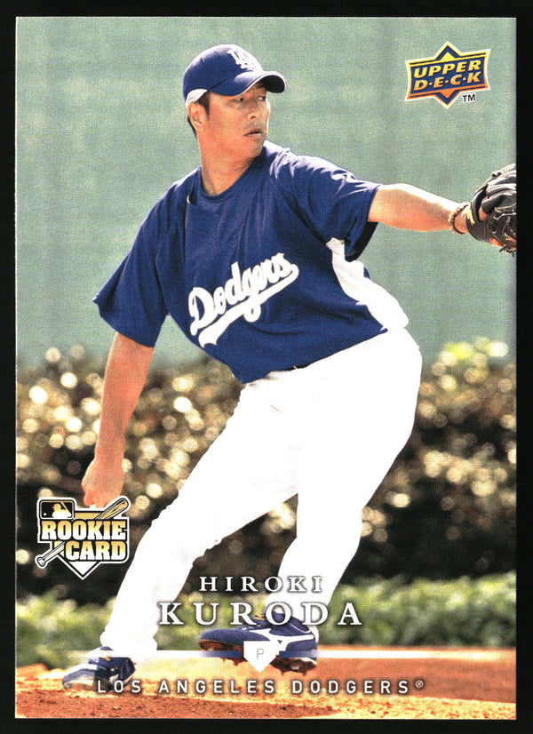 Hiroki Kuroda #390 2008 Upper Deck First Edition Factory Set