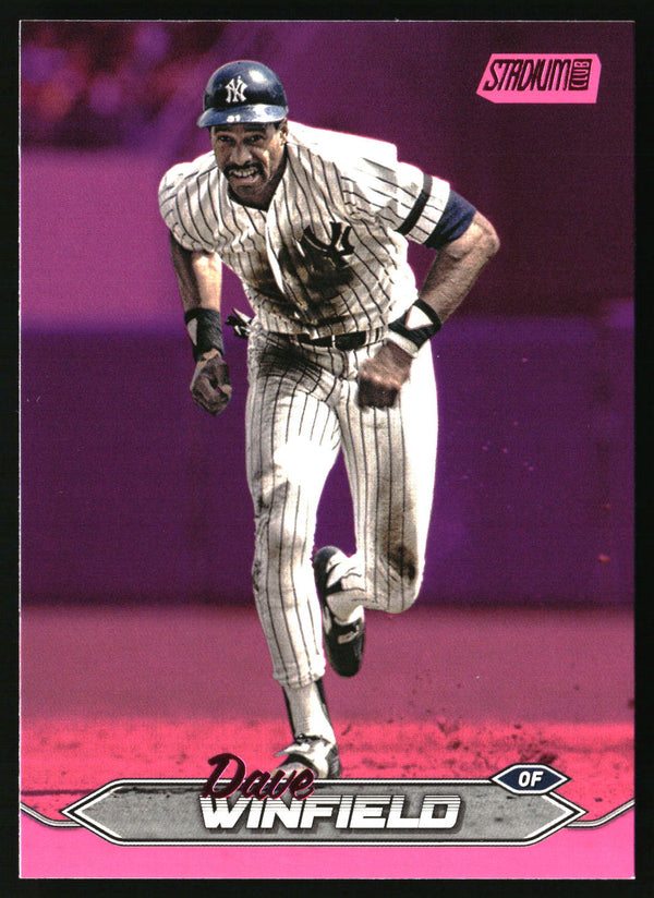 Dave Winfield #155 2024 Stadium Club Pink Foil