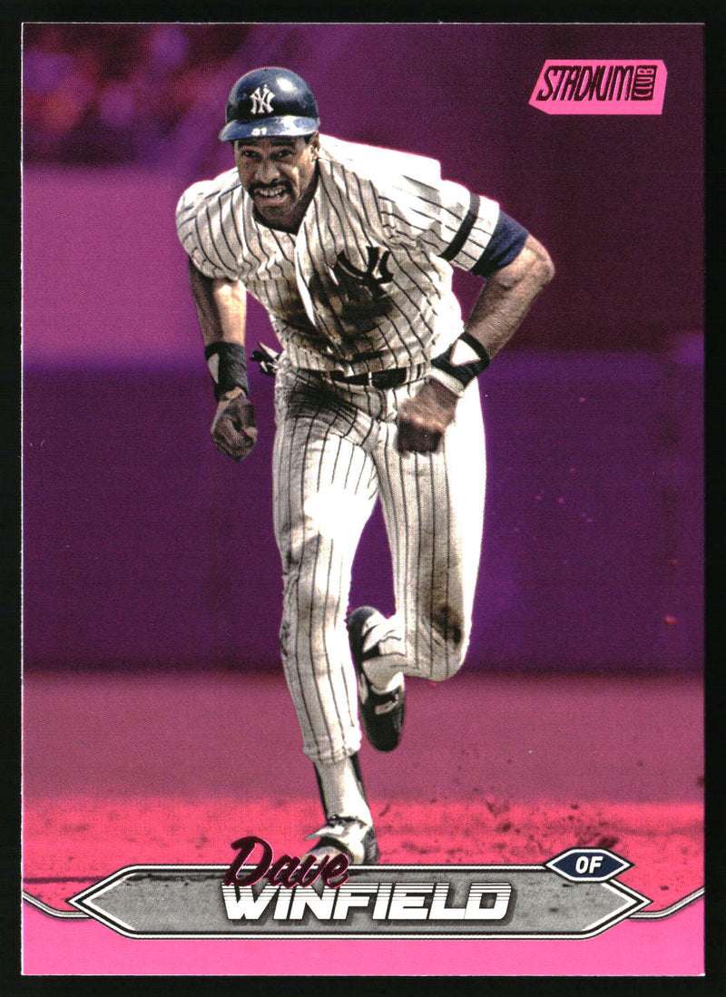 Dave Winfield #155 2024 Stadium Club Pink Foil