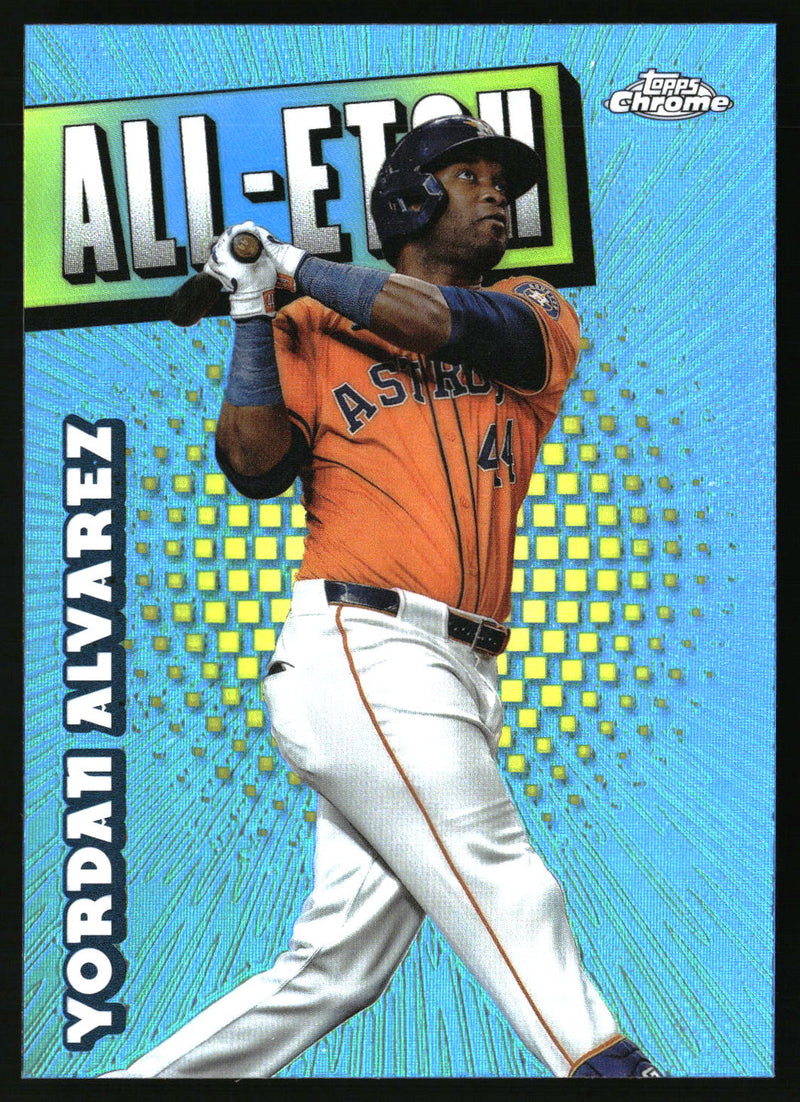 Yordan Alvarez #CAE-14 2025 Topps Chrome Chrome All-Etch