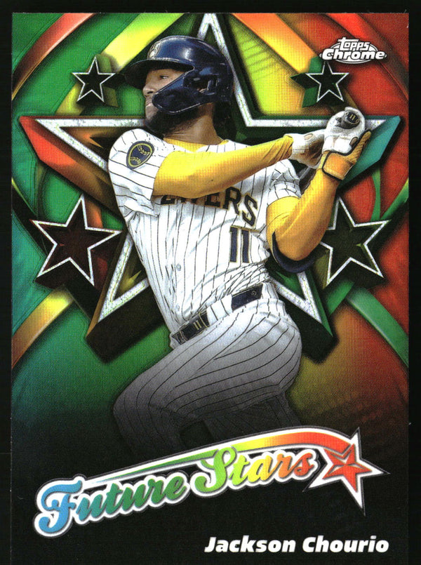 Jackson Chourio #FS-4 2025 Topps Chrome Future Stars
