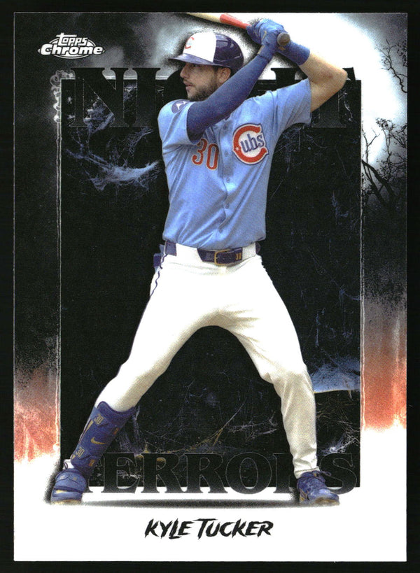 Kyle Tucker #NT-14 2025 Topps Chrome Update Night Terrors.