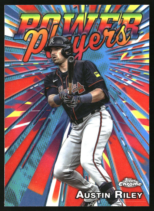 Austin Riley #PP-38 2025 Topps Chrome Update Power Players