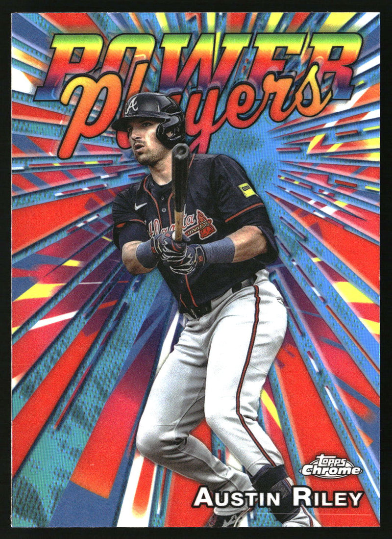 Austin Riley #PP-38 2025 Topps Chrome Update Power Players