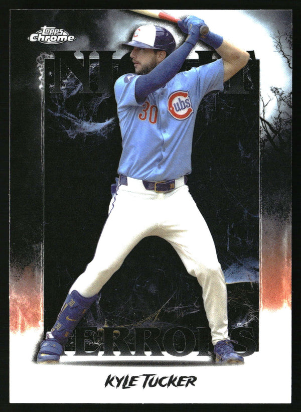 Kyle Tucker #NT-14 2025 Topps Chrome Update Night Terrors