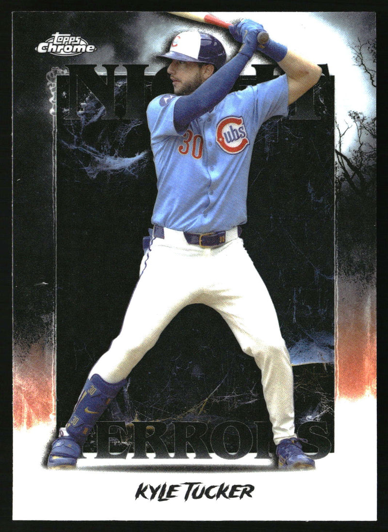 Kyle Tucker #NT-14 2025 Topps Chrome Update Night Terrors