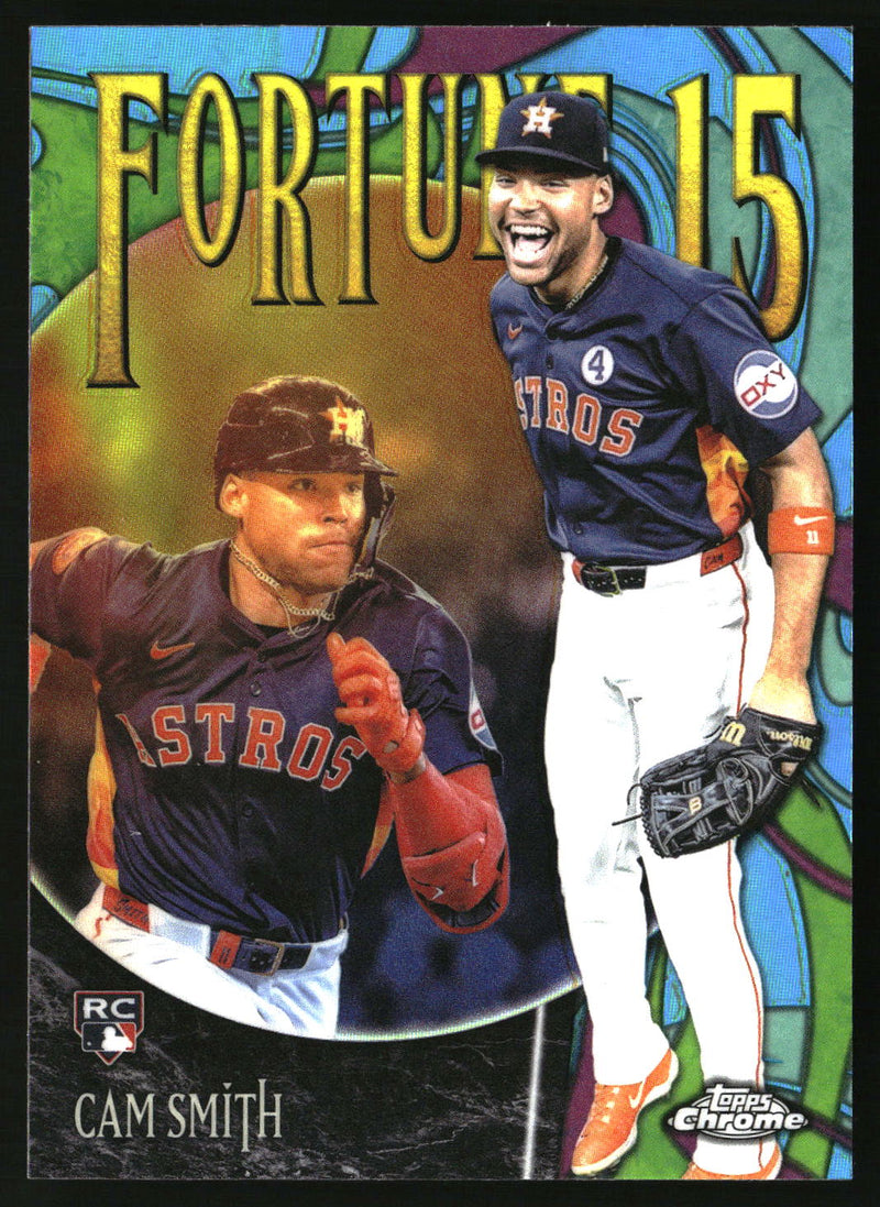 Cam Smith #F15-25 2025 Topps Chrome Update Fortune 15
