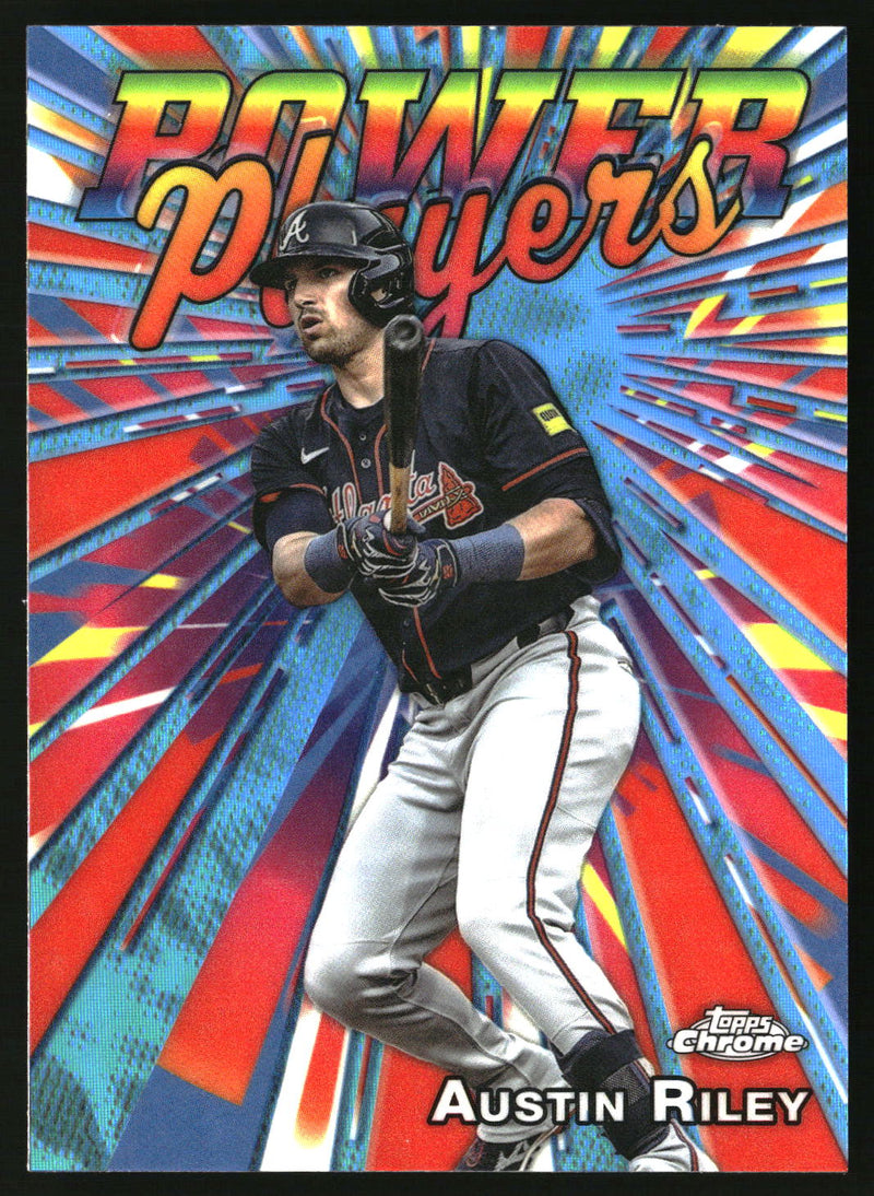 Austin Riley #PP-38 2025 Topps Chrome Update Power Players