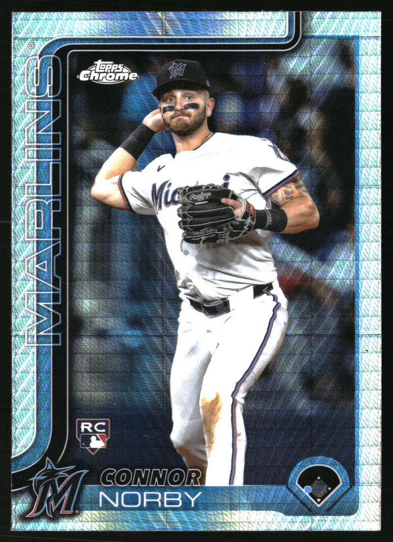 Connor Norby #199 2025 Topps Chrome Prism Refractors