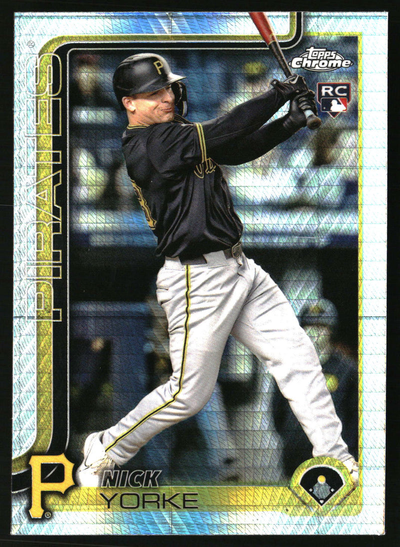 Nick Yorke #36 2025 Topps Chrome Prism Refractors